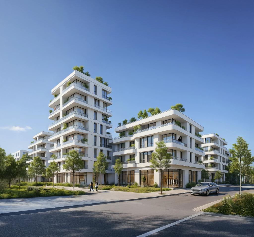 Programme immobilier neuf en ville